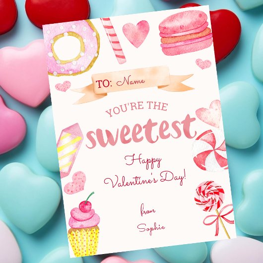 Je bent de liefste Valentijnsdag Feestdagenkaart