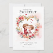 Je bent de liefste vriend Valentijnsdag Feestdagenkaart (Voorkant)