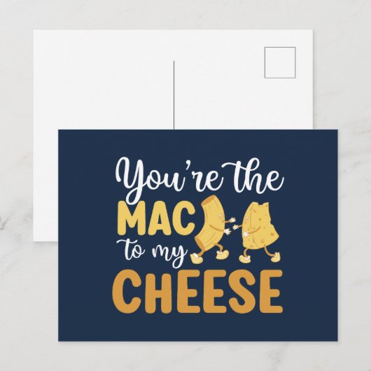 Je bent de Mac voor mijn Valentijnsdag van de kaas Briefkaart (Voorkant / Achterkant)