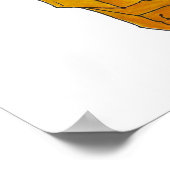 Je bent de Macaroni voor mijn kaasliefde. Poster (Hoek)