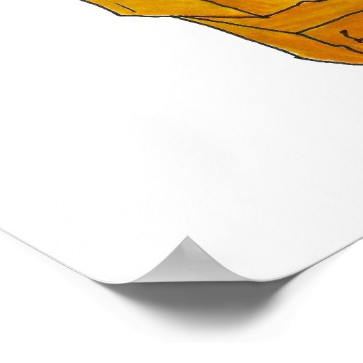 Je bent de Macaroni voor mijn kaasliefde. Poster (Hoek)