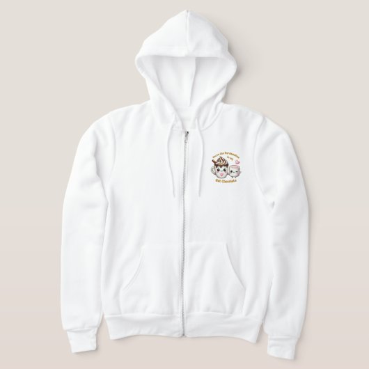 Je bent de marshmallow naar mijn hart - Schattigee Hoodie (Laagn)