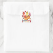 Je Bent De Mosterd Voor Mijn Hond Liefde Sticker (Tas)