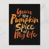 Je bent de pompoenspice van mijn leven - Thanksgiv Feestdagenkaart (Voorkant)