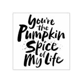 Je bent de pompoenspice van mijn leven - Thanksgiv Rubberstempel (Afrduk)