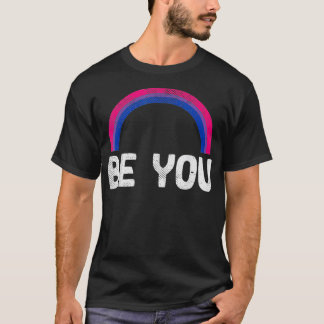 Je bent de Rainbow Bisexual Pride  Bi Flag LGBT T-shirt