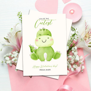Je bent de Schattigee dinosaurus Valentijnsdag Feestdagenkaart