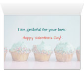 Je bent de sprinken op mijn Cupcake-Valentijnsdag (Binenzijde Horizontaal (Onderkant))