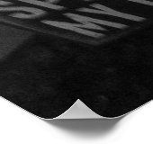 Je bent de sproeiers op mijn ijs poster (Hoek)