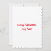 Je bent de Star Christmas-Kaart Kaart (Achterkant)