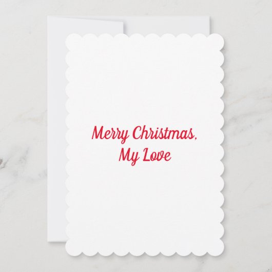 Je bent de Star Christmas-Kaart Kaart (Achterkant)