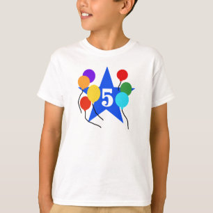 Je bent de ster 5th Birthday T-shirt