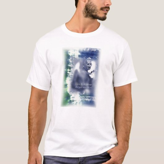 Je bent de Verandering door Gregory Gallo T-shirt (Voorkant)