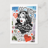 Je bent de vrouw die iedereen graag had. advieskaart (Voorkant)