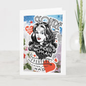 Je bent de vrouw die iedereen graag had. kaart (Voorkant)