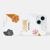 Je bent doelgericht iPhone 15 case (Achterkant horizontaal)