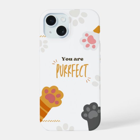 Je bent doelgericht iPhone 15 case (Achterkant)