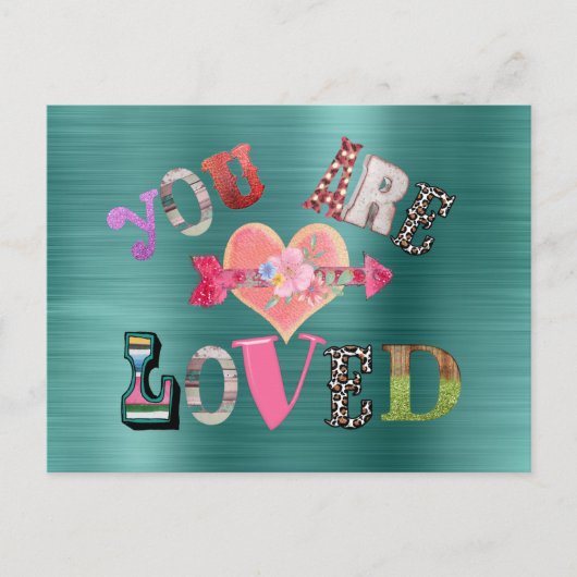 Je bent dol op briefkaart (Voorkant)