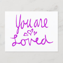 Je bent dol op briefkaart