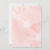 Je bent dol op de maan en het Baby shower achter. Kaart (Achterkant)