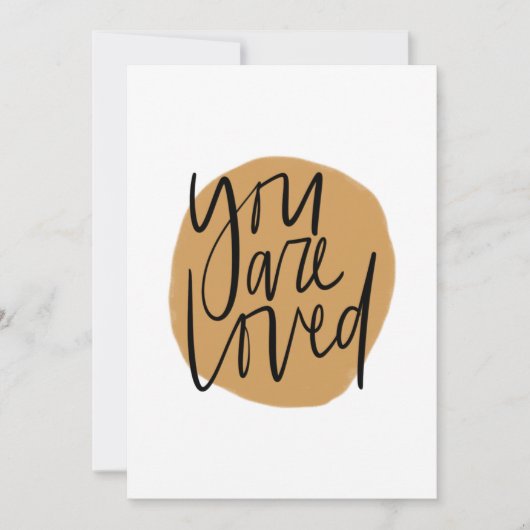 je bent dol op geel bedankkaart (Voorkant)