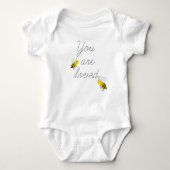 Je bent dol op honingbijen romper (Voorkant)