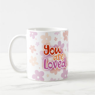 Je bent dol op lesbische pride Lettering Koffiemok