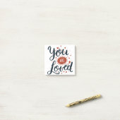 Je bent dol op post-it® notes (Op bureau)