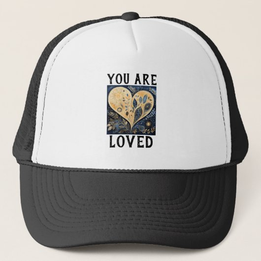 Je bent dol op trucker pet (Voorkant)