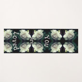 Je bent dol op White Rose Inspirerend Yogamat (Voorkant (horizontaal))