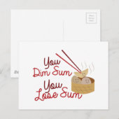 Je bent donker briefkaart (Voorkant / Achterkant)