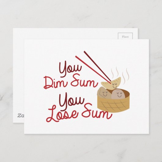 Je bent donker briefkaart (Voorkant / Achterkant)