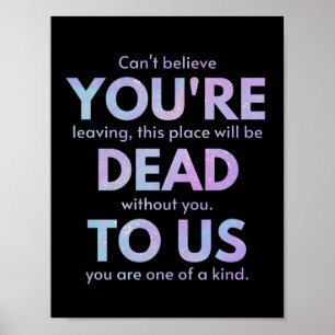 Je bent dood voor ons! - R.I.P. Verrader!: Collega Poster