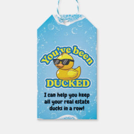 Je bent Ducked Realtor Pop-by Jeep Cadeaulabel