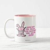 Je bent Dumb Tweekleurige Koffiemok (Links)