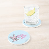 Je bent Dumb Zandsteen Onderzetter (Zijkant)