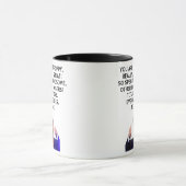 Je bent echt een geweldige papaver, echt, Trump Mok (Midden)