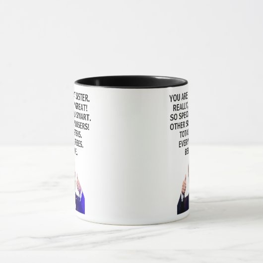 Je bent echt een geweldige zus, Trump Mok (Midden)