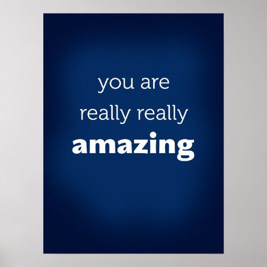 je bent echt geweldig poster (Voorkant)