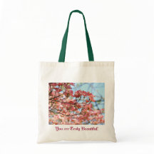 Je bent echt mooi! Canvas tas giften Dogwood