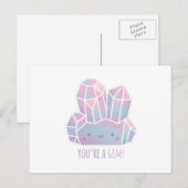 Je bent een aanmoediging voor Gem. Briefkaart (Voorkant / Achterkant)