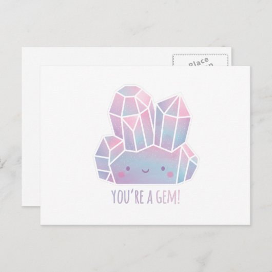 Je bent een aanmoediging voor Gem. Briefkaart (Voorkant / Achterkant)