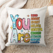 Je bent een aardige retro leraar Terug naar de lee Kussen (Deken)