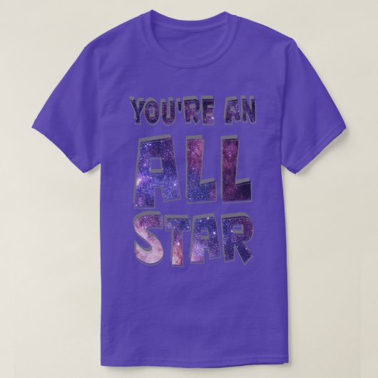 Je bent een All Star T-shirt (Design voorkant)