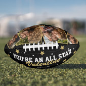 Je bent een All Star Valentijns foto American Football