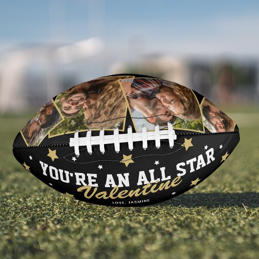 Je bent een All Star Valentijns foto American Football