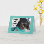 JE BENT EEN ANDER JAAR "OUDER", KAN HET WAAR ZIJN? KAART (Gele Bloem)