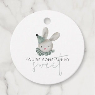 Je bent een beetje Schattig-Bunny-Rustic Bedankjes Labels