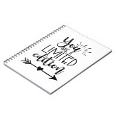 je bent een beperkte editie milestone verjaardagsk notitieboek (Linkerzijde)