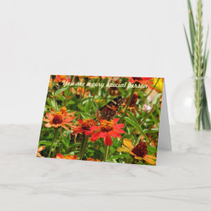 Je bent een bijzonder persoon kaart